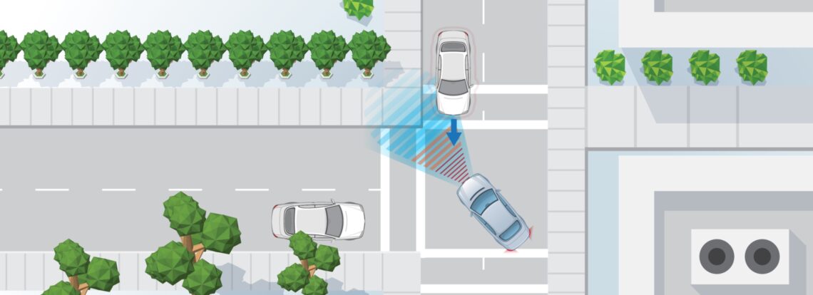 Forward Collision Avoidance Assist Junction Turning diagram