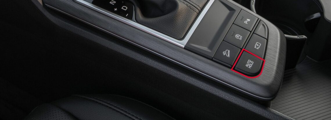 Kia Auto Hold button and gauge display indicators