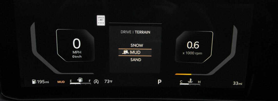 Terrain Mode switch on steering wheel controls